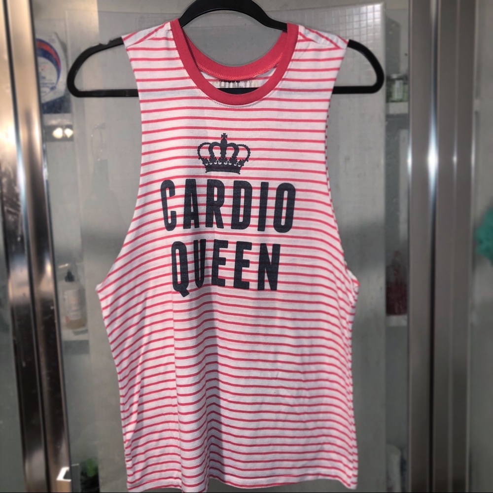 Cardio queen muscle tank